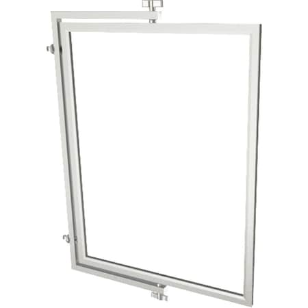 Amko 21.50 x 27.50 in. Sign Frame Sidemount KD-850S